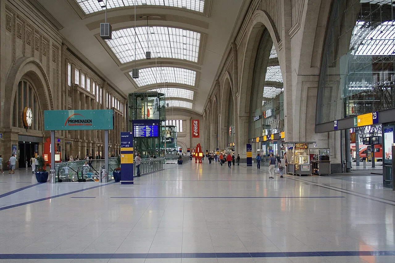 Leipzig Hauptbahnhof, Leipzig, Saxony, Germany