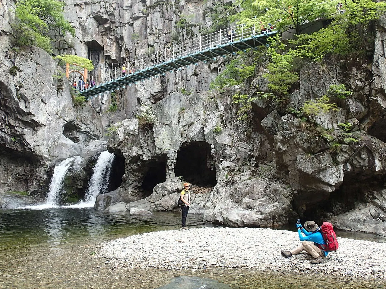 Naeyeonsan Twelve Waterfalls, Pohang, Gyeongsangbuk-do, South Korea