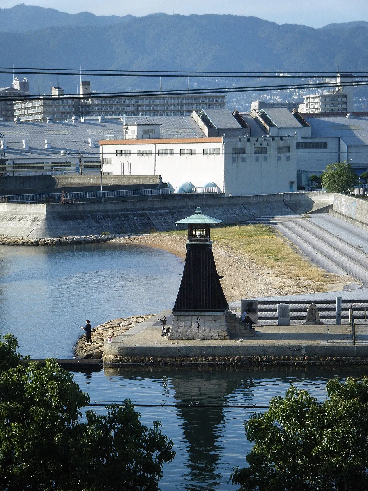 Imazu Lighthouse, Nishinomiya, Hyōgo, Japan