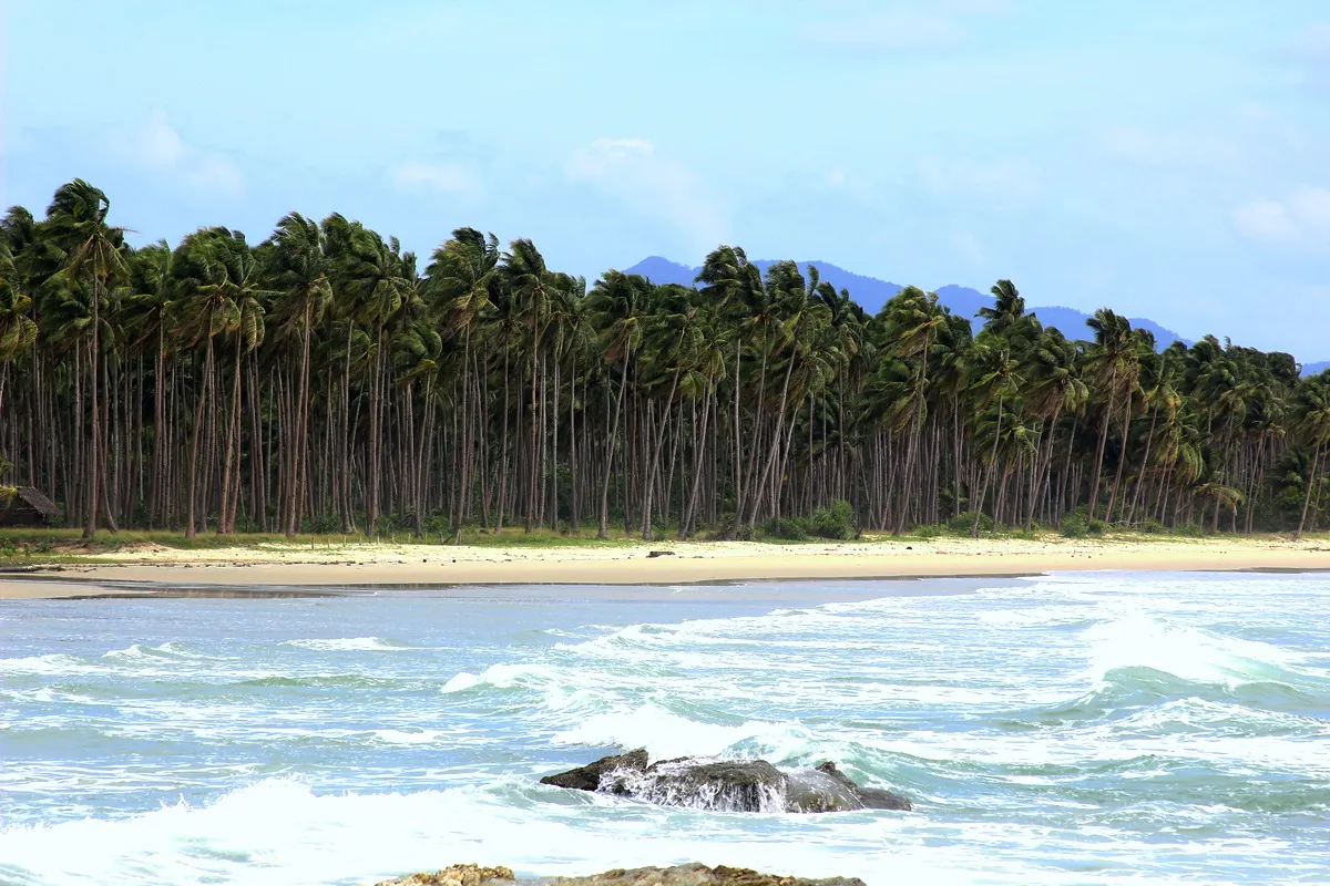 San Vicente Long Beach, Palawan, Philippines