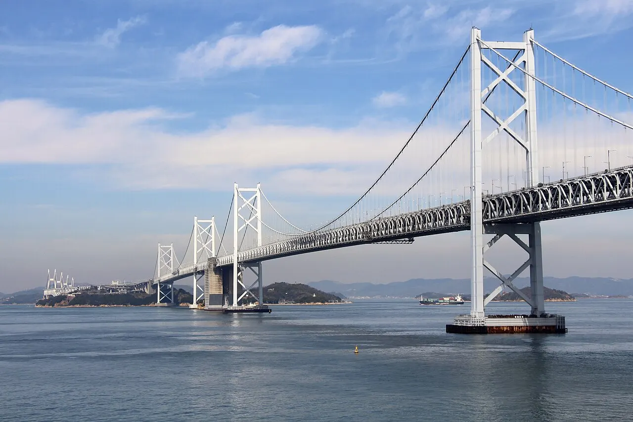 Great Seto Bridge, Kurashiki, Okayama, Japan