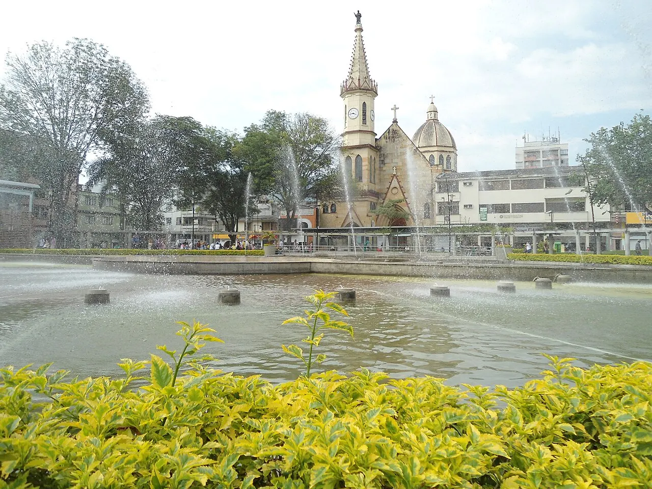 Parque El Lago Uribe Uribe, Pereira, Risaralda Department, Colombia