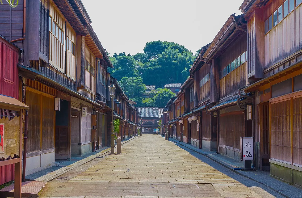 Higashi Chaya District, Kanazawa, Ishikawa, Japan