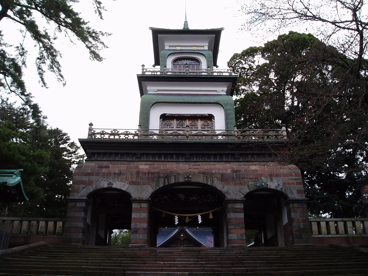 Oyama Shrine, Kanazawa, Ishikawa, Japan