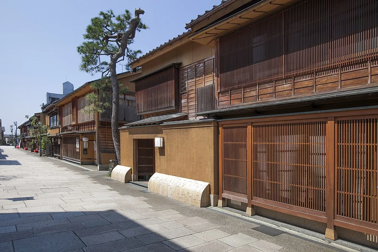 Nishi Chaya District, Kanazawa, Ishikawa, Japan