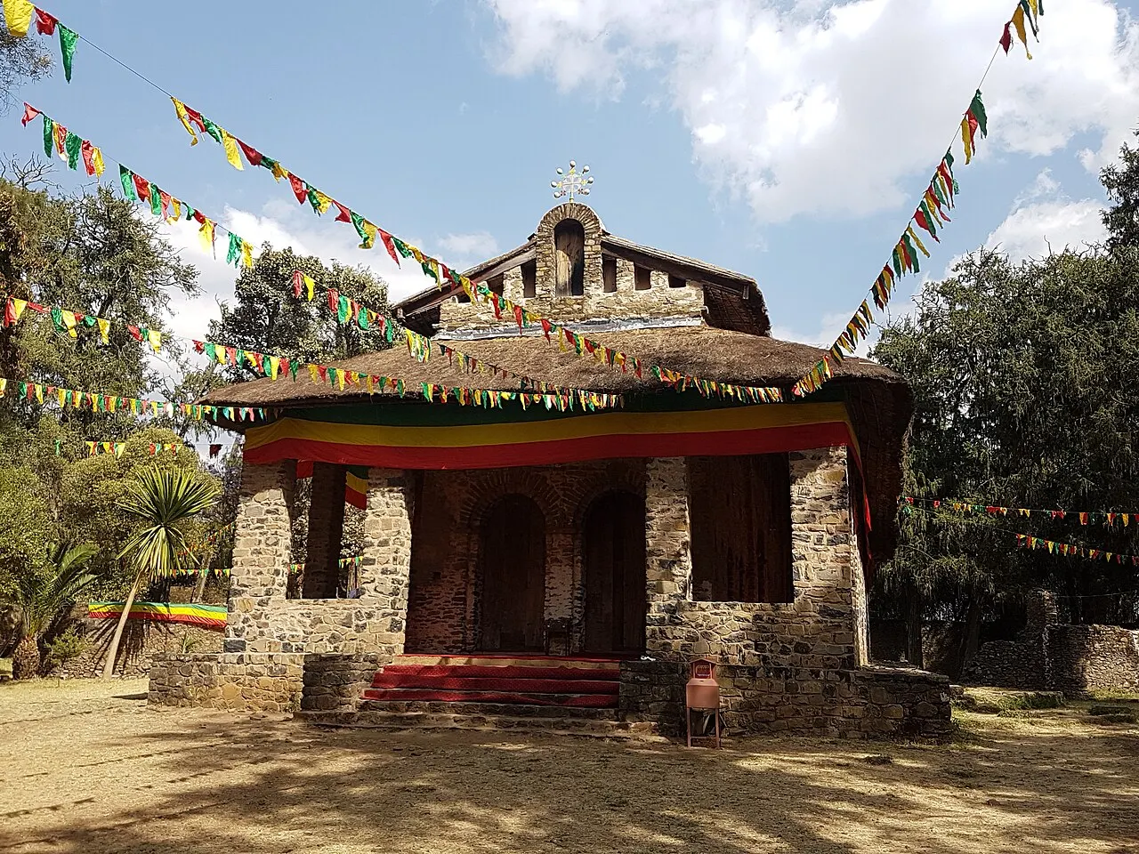 Debre Berhan Selassie Church, Gonder, Amhara, Ethiopia