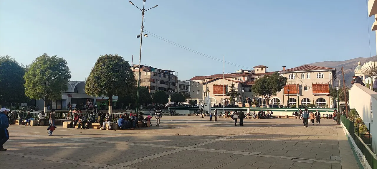Plaza Huamanmarca, Huancayo, Junin, Peru