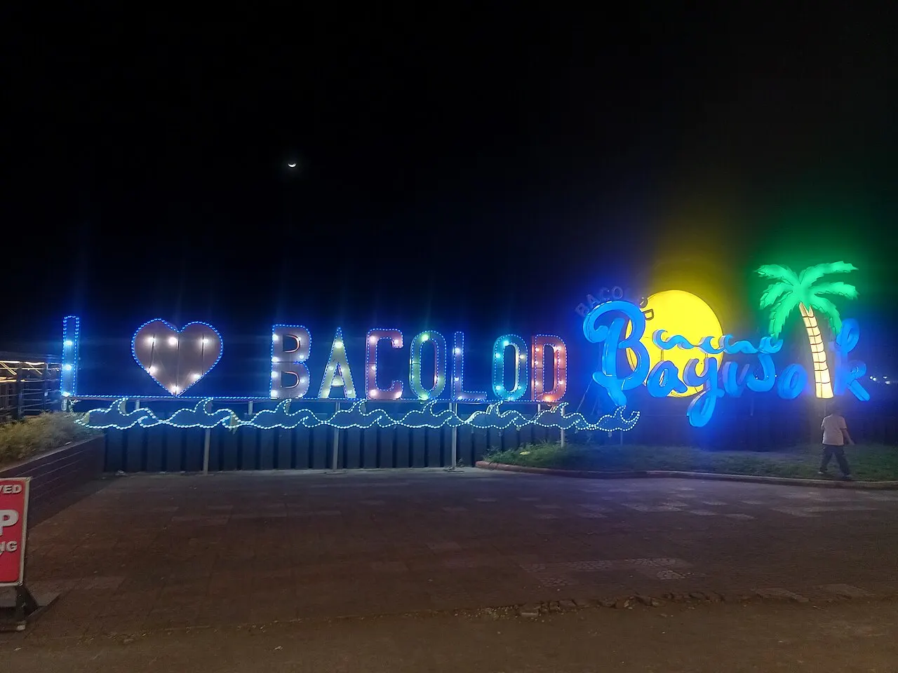 Bacolod Baywalk, Bacolod City, Western Visayas, Philippines
