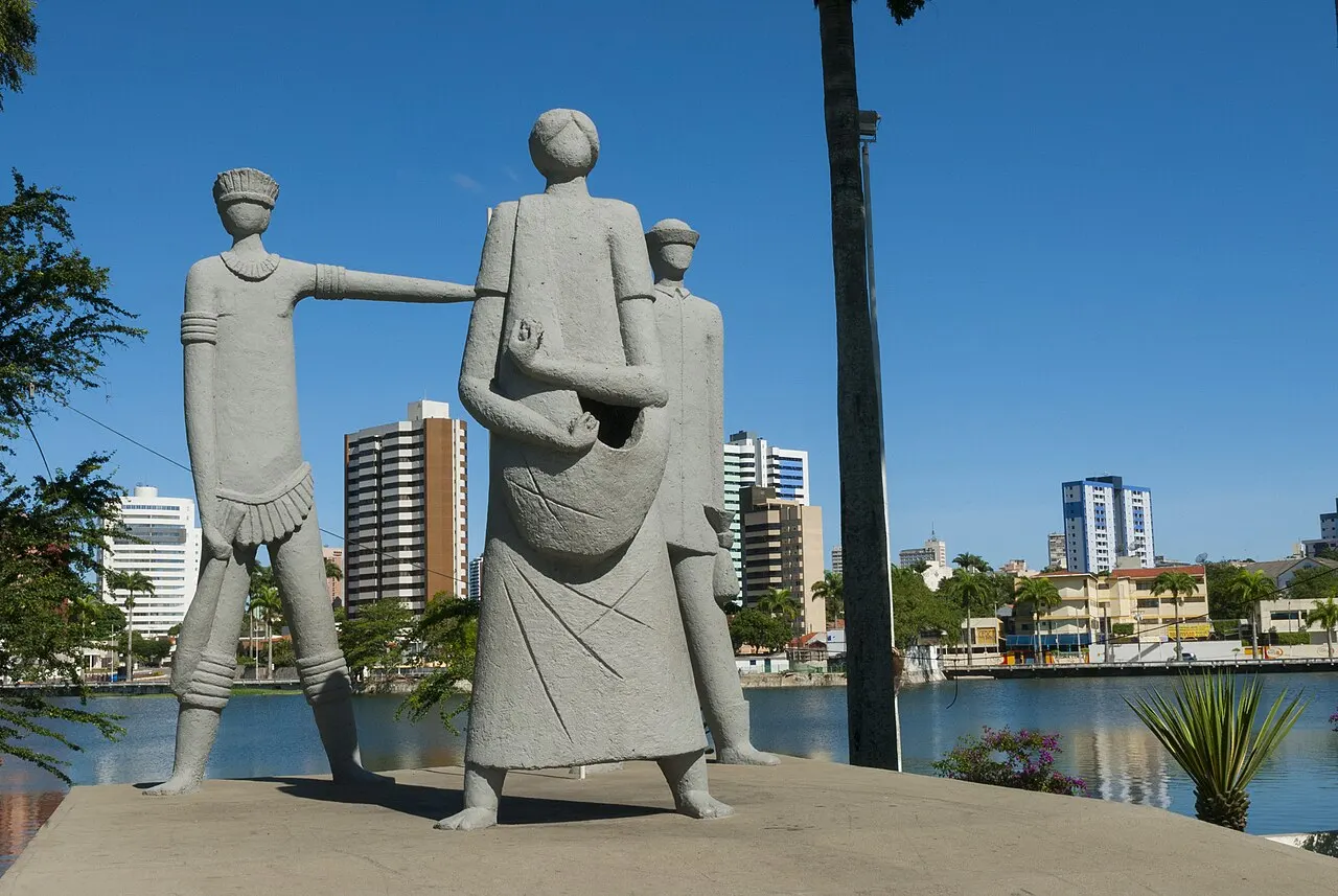 Os Pioneiros Monument, Campina Grande, Paraíba, Brazil