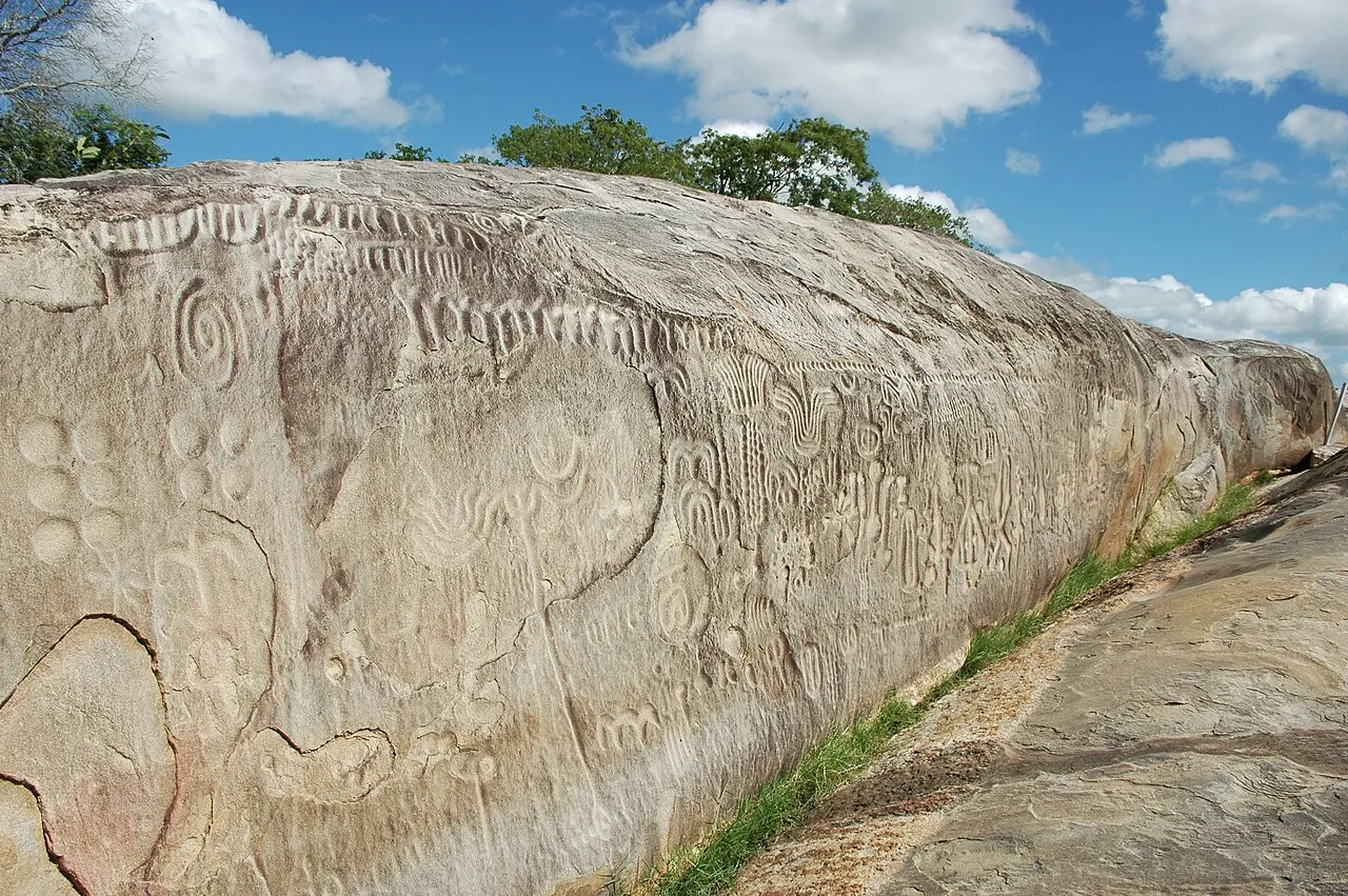 Pedra do Ingá, Campina Grande, Paraíba, Brazil