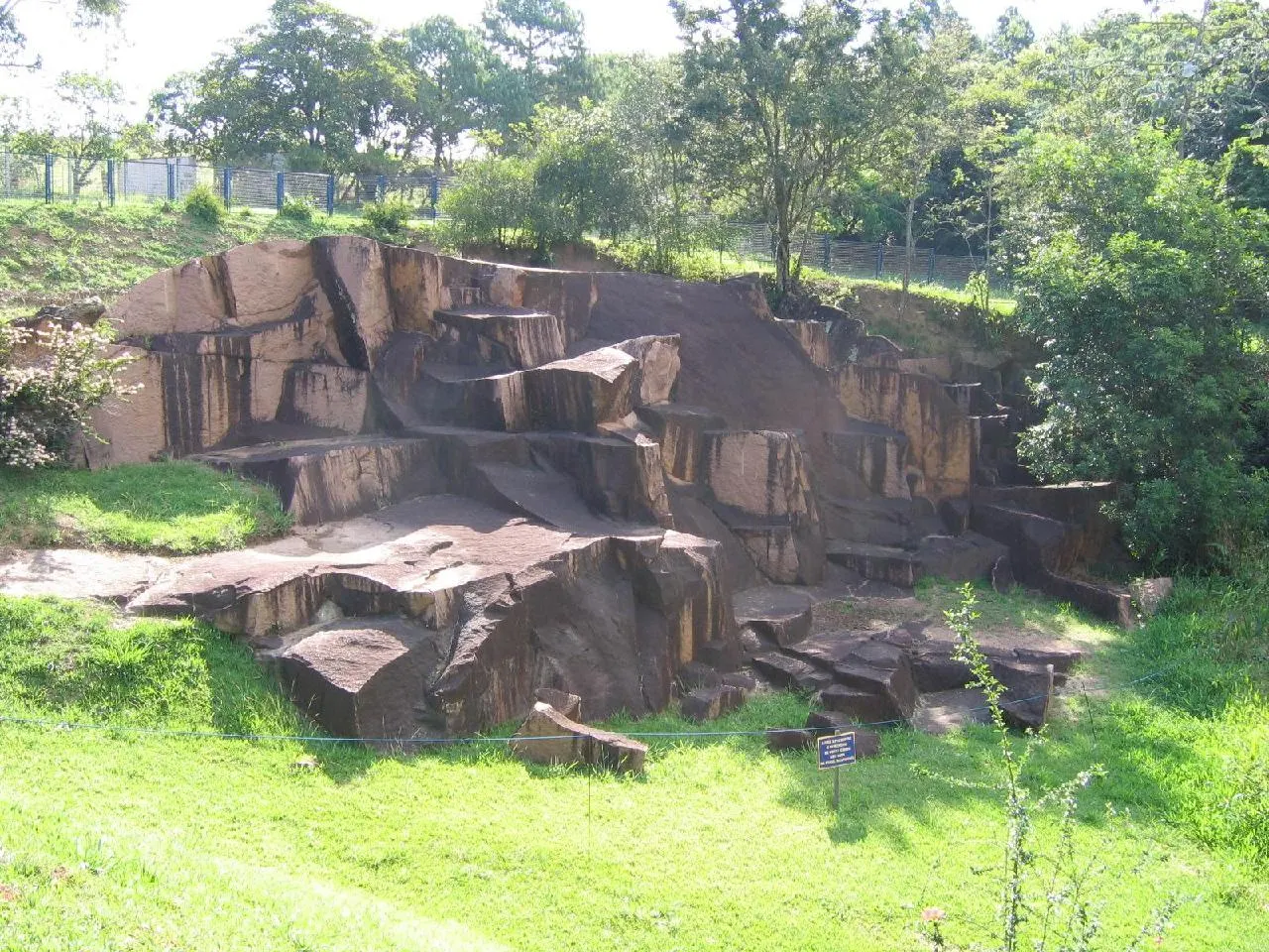 Parque da Rocha Moutonnée, Jundiaí, São Paulo, Brazil