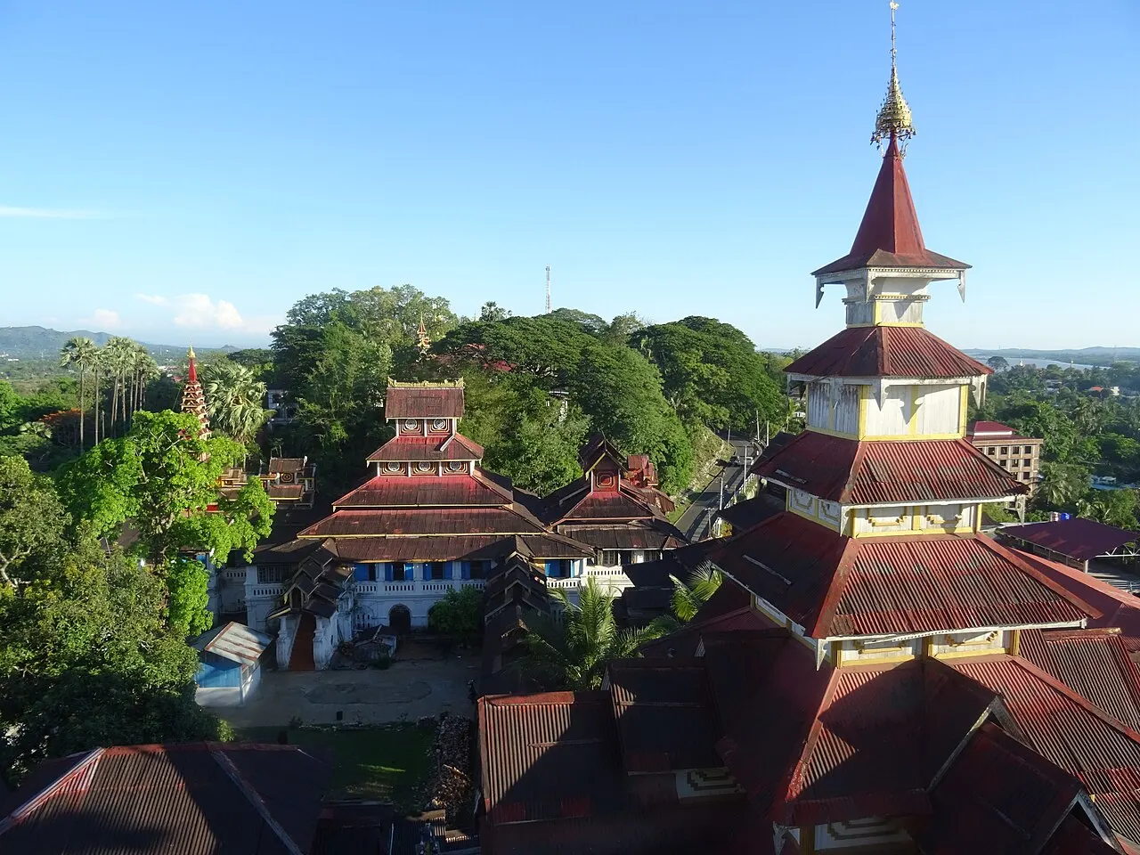 Yadanabonmyint Monastery, Mawlamyine, Mon, Myanmar