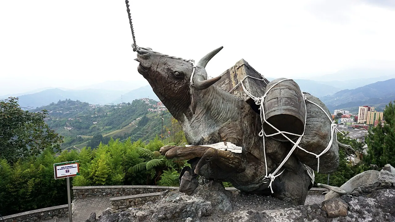 Monumento a los Colonizadores, Manizales, Caldas Department, Colombia