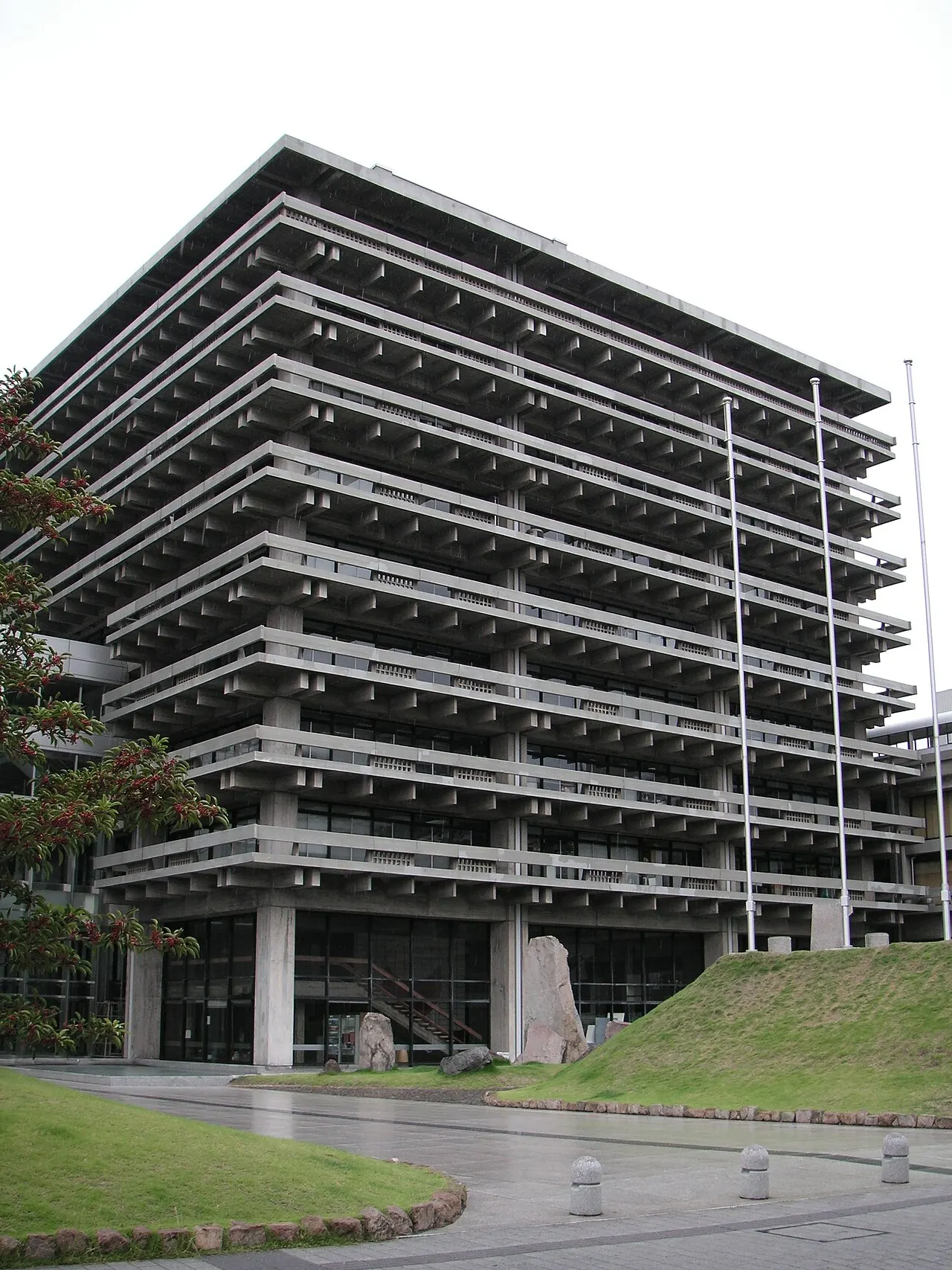 Kagawa Prefectural Government Office, Takamatsu, Kagawa, Japan