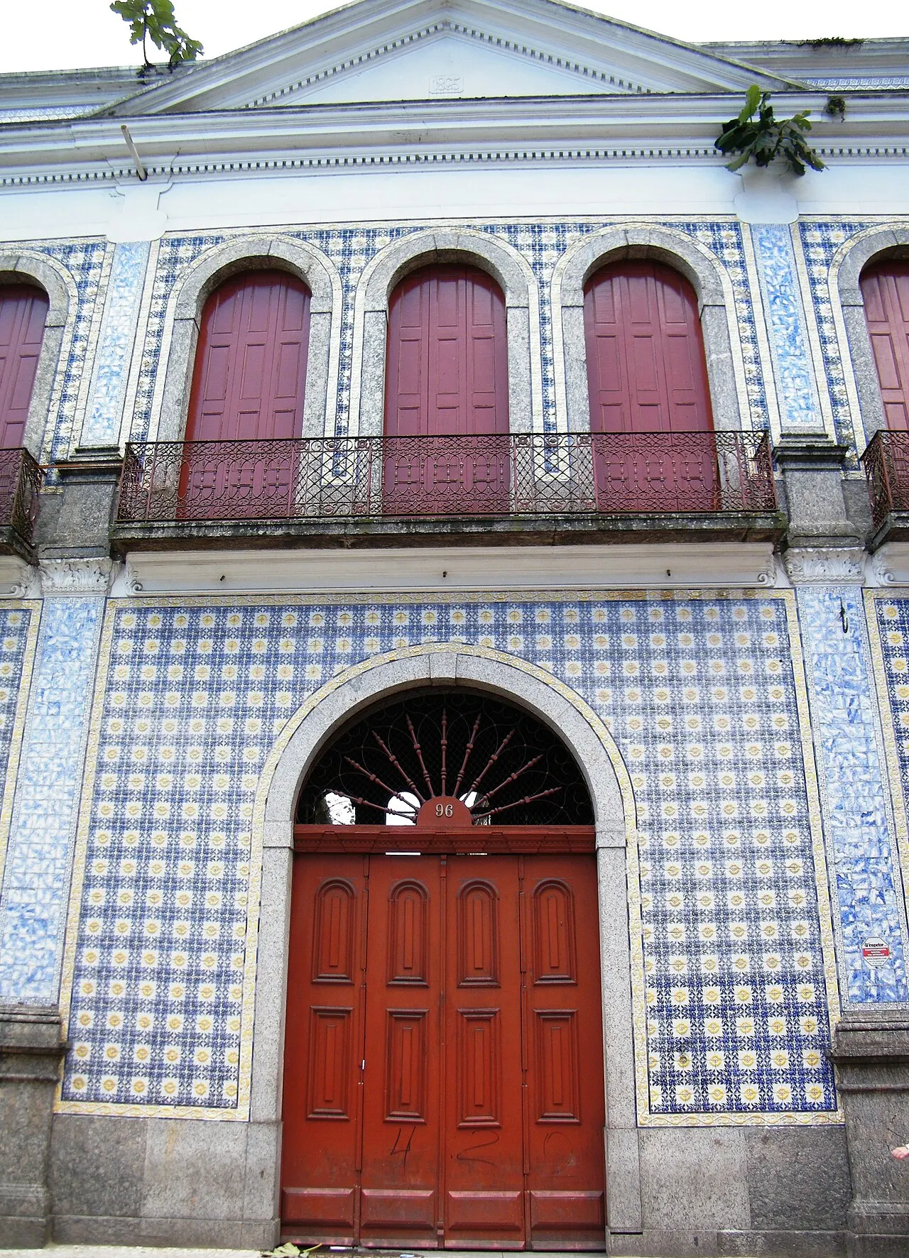 Casa da Frontaria Azulejada, Santos, São Paulo, Brazil