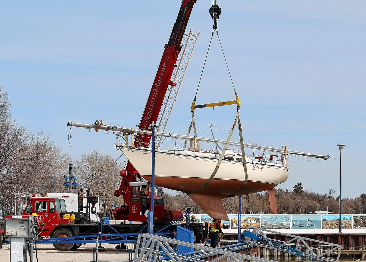 Gimli Harbour, Gimli, Manitoba, Canada