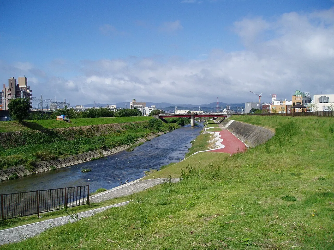 Amano River, Hirakata, Osaka, Japan