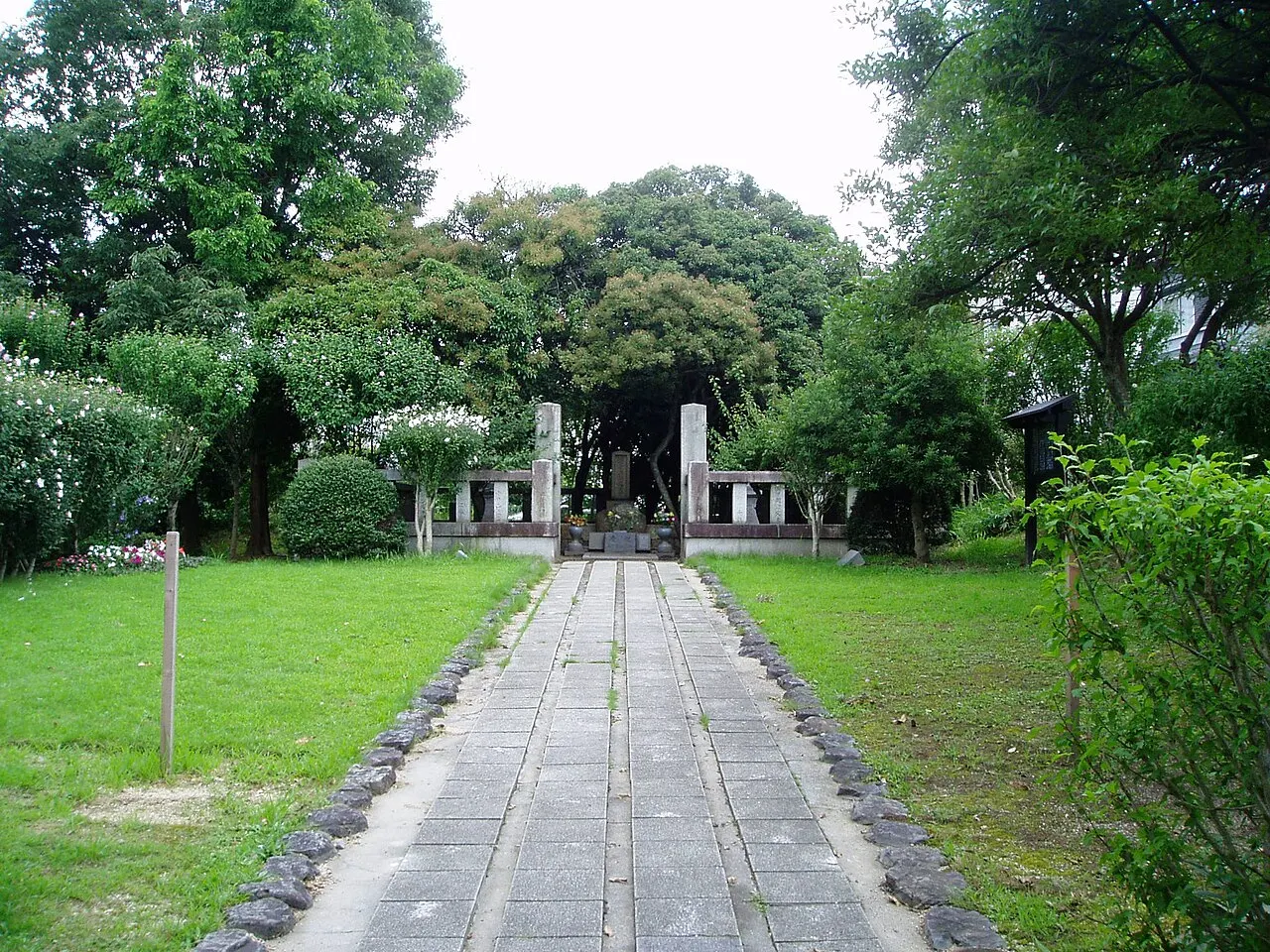 Tomb of Wani, Hirakata, Osaka, Japan