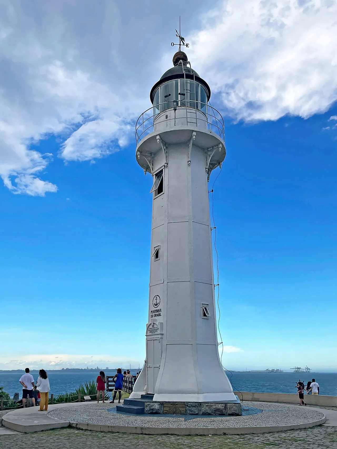 Farol de Santa Luzia, Vila Velha, Espírito Santo, Brazil
