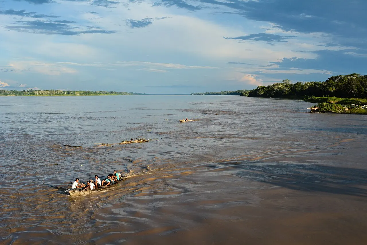 Amazon River at Iquitos, Iquitos, Loreto, Peru