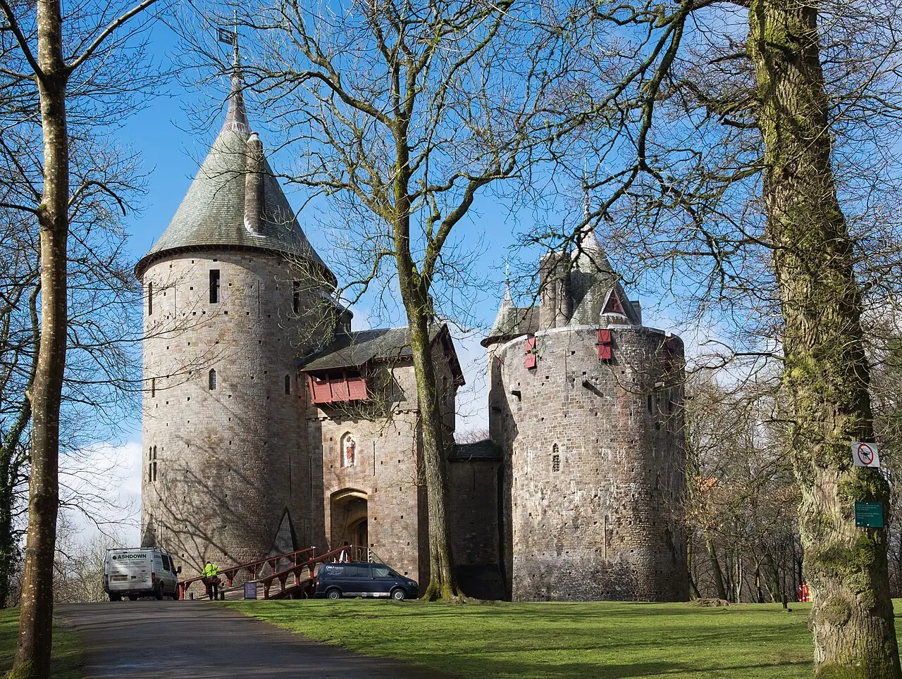 Castell Coch, Cardiff, Wales, United Kingdom