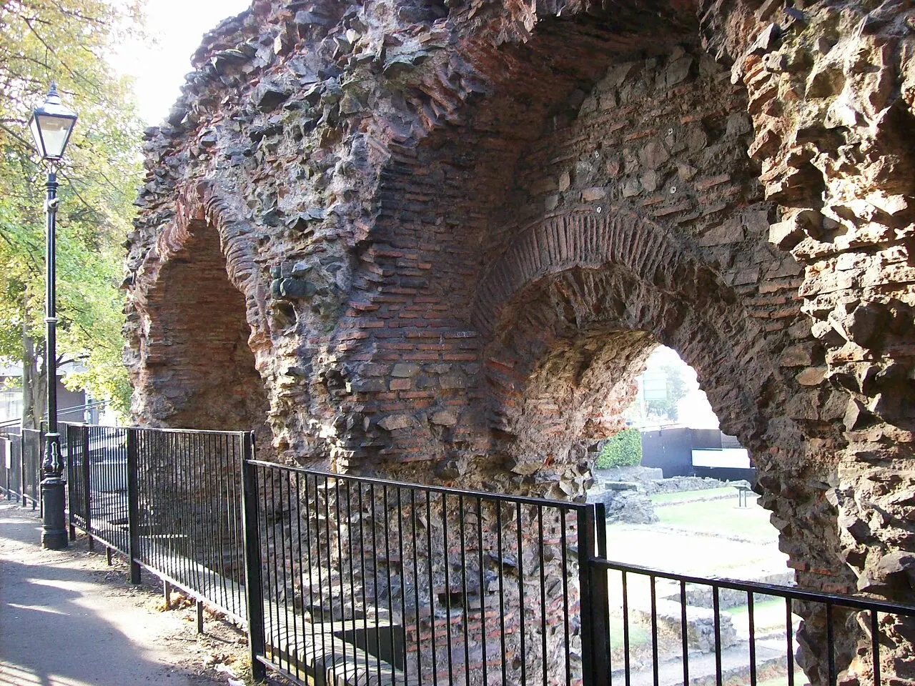 Jewry Wall, Leicester, England, United Kingdom