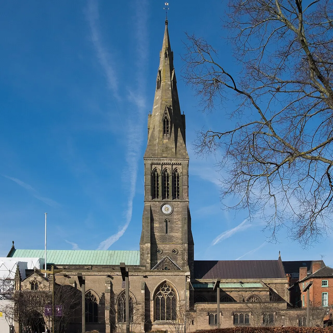 Leicester Cathedral, Leicester, England, United Kingdom