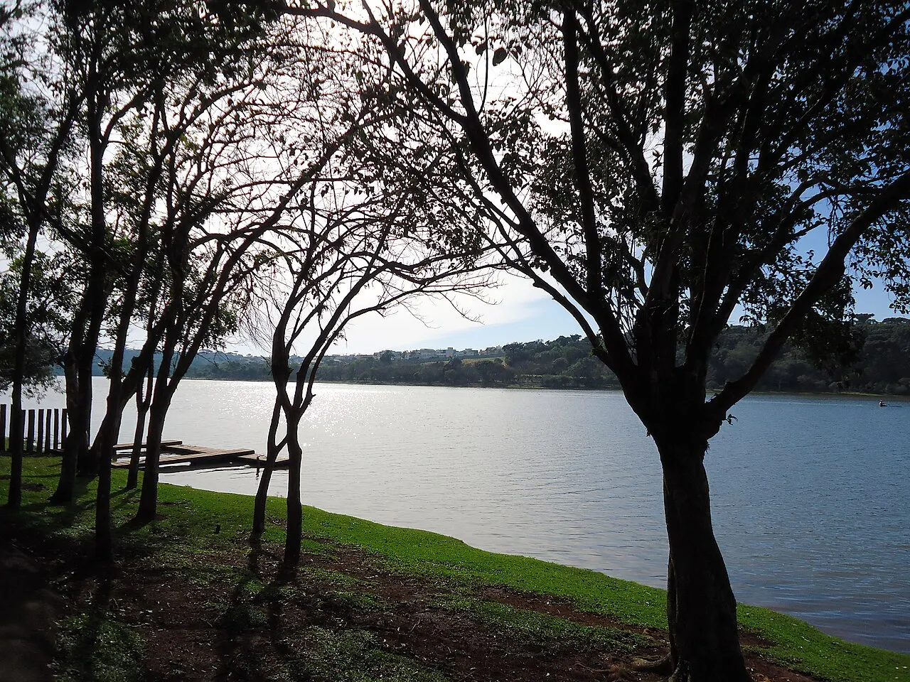 Lago Municipal de Cascavel, Cascavel, Paraná, Brazil