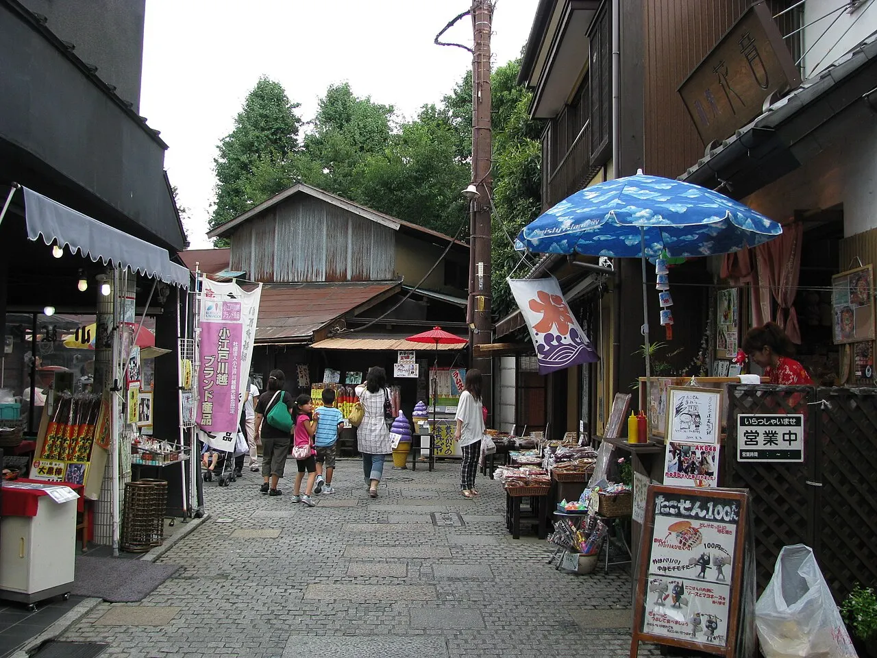 Kashiya Yokocho, Kawagoe, Saitama, Japan