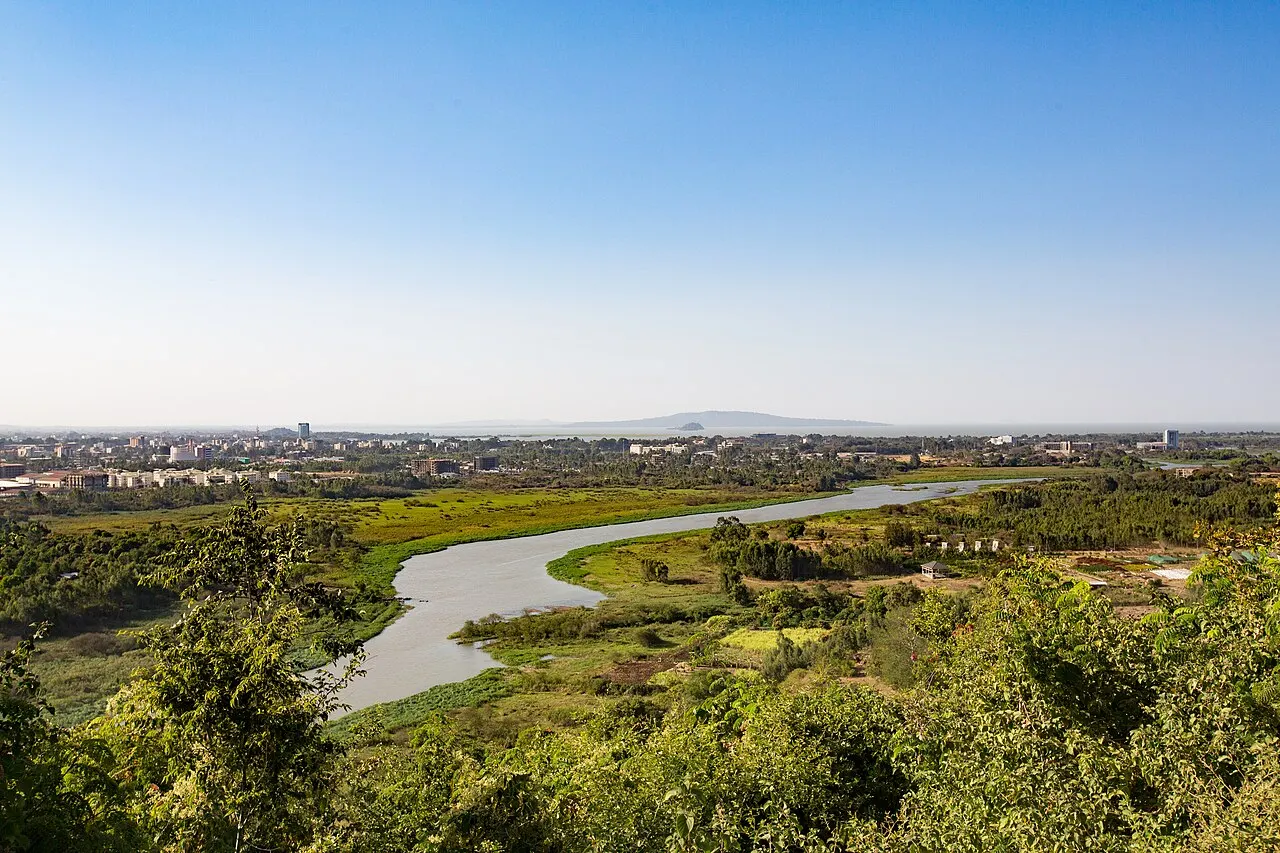 Blue Nile Outflow, Bahir Dar, Amhara, Ethiopia