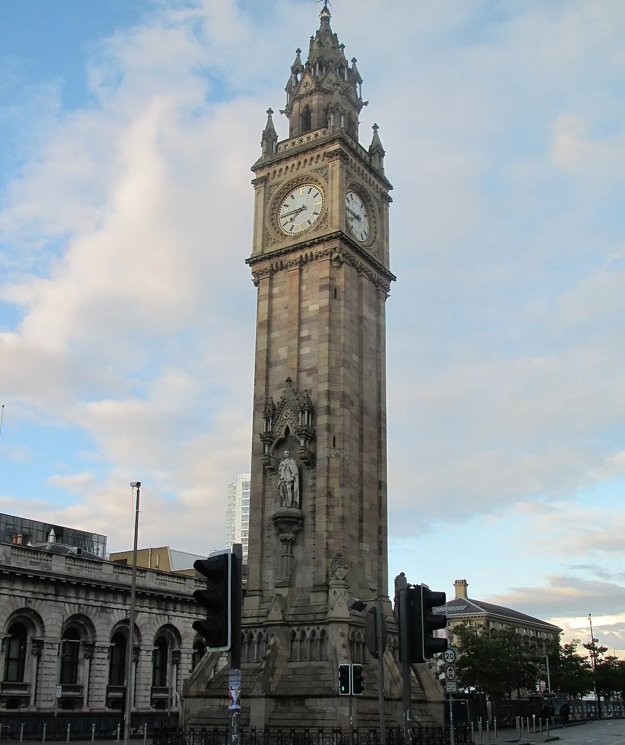 Albert Memorial Clock, Belfast, Northern Ireland, United Kingdom