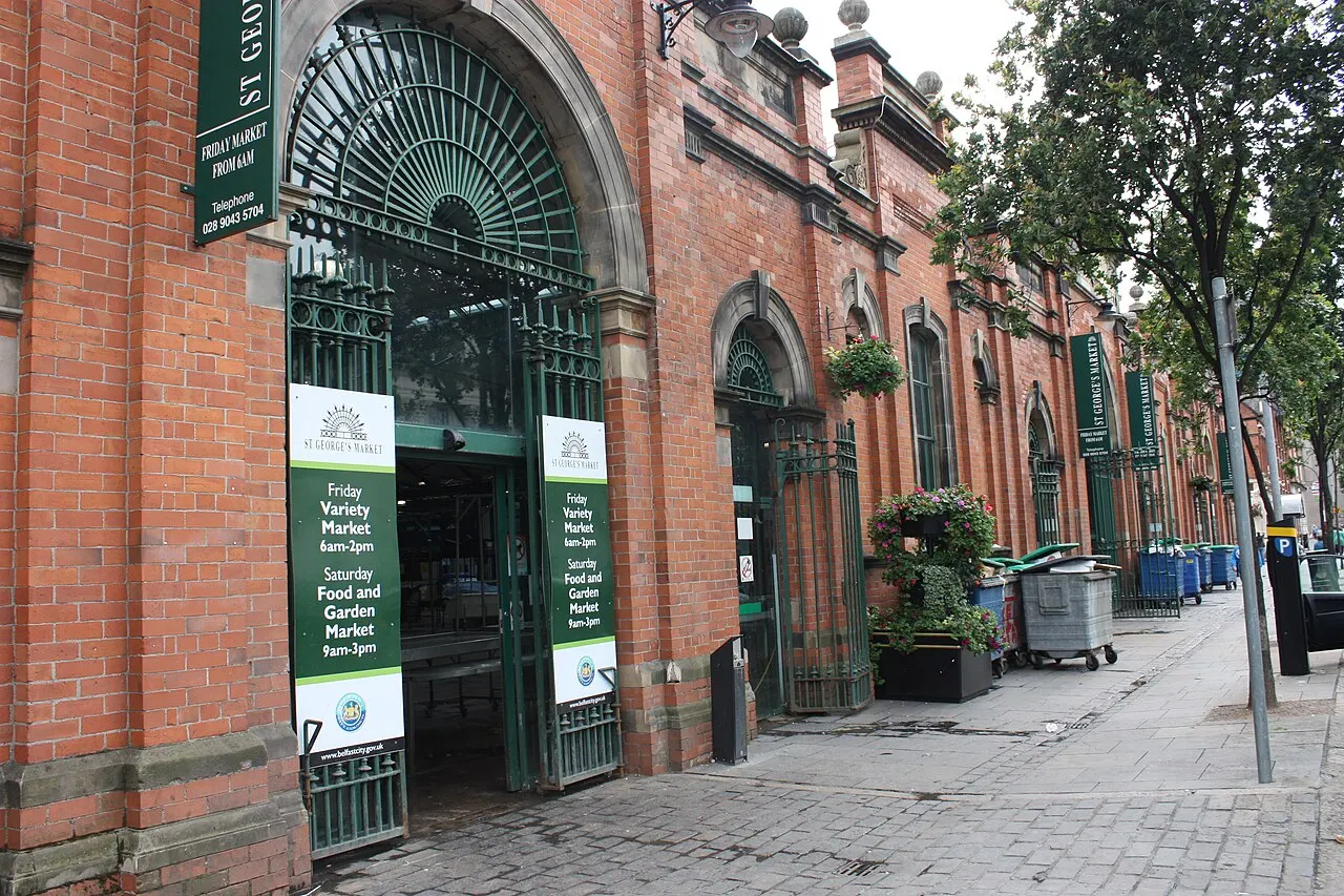 St George's Market, Belfast, Northern Ireland, United Kingdom