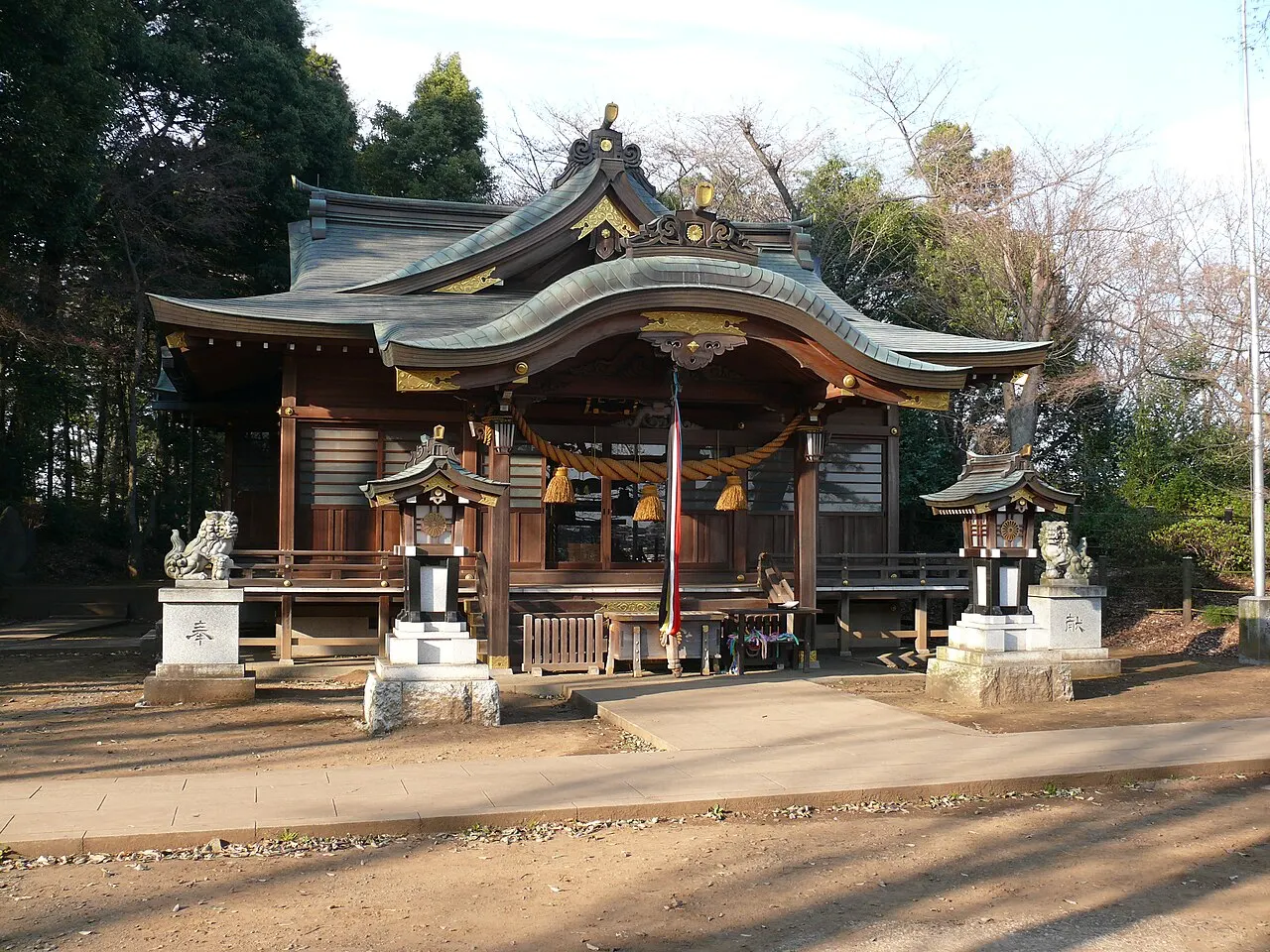 Takinojō Castle, Tokorozawa, Saitama, Japan