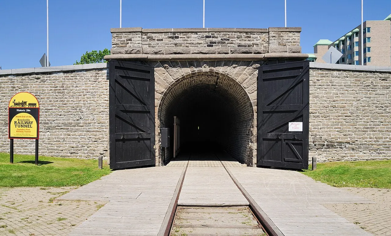 Brockville Railway Tunnel, Thousand Islands, Ontario, Canada