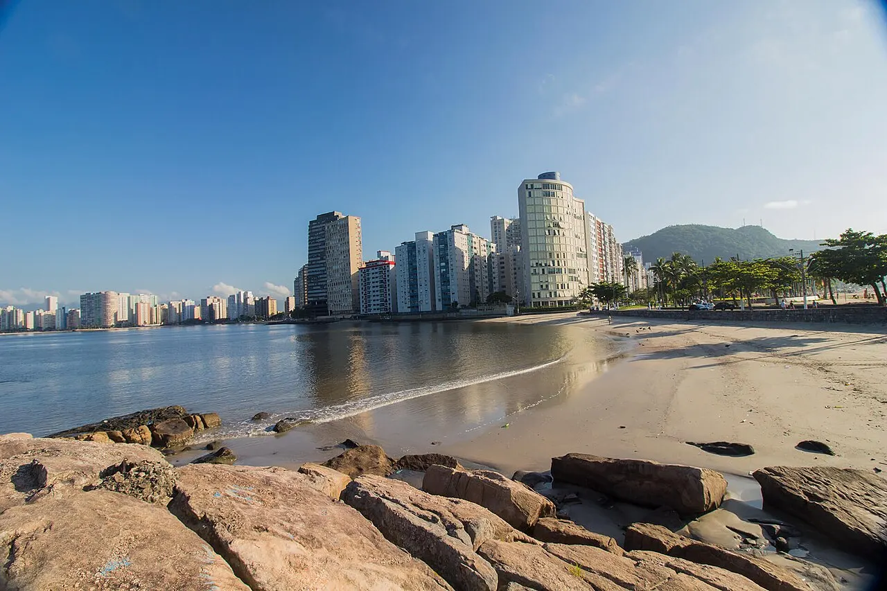 Praia dos Milionários, São Vicente, São Paulo, Brazil