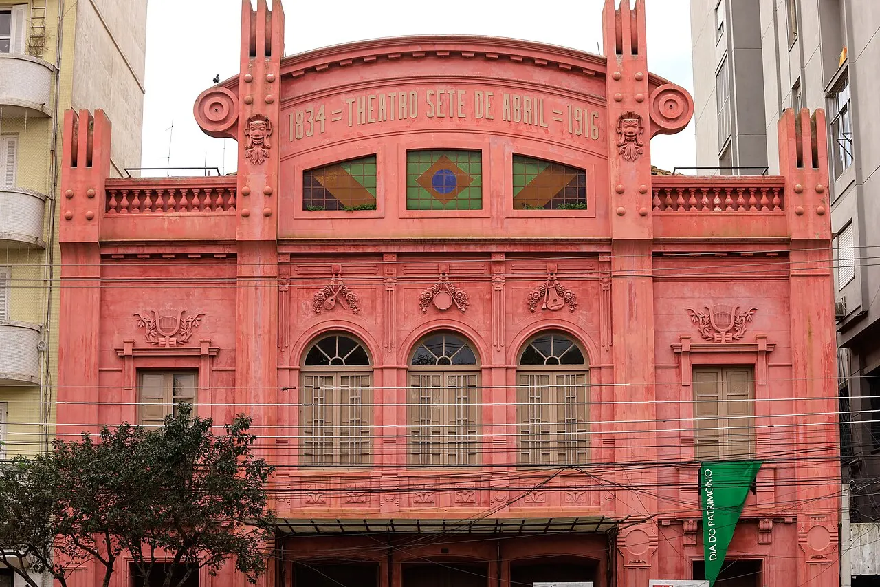 Theatro Sete de Abril, Pelotas, Rio Grande do Sul, Brazil