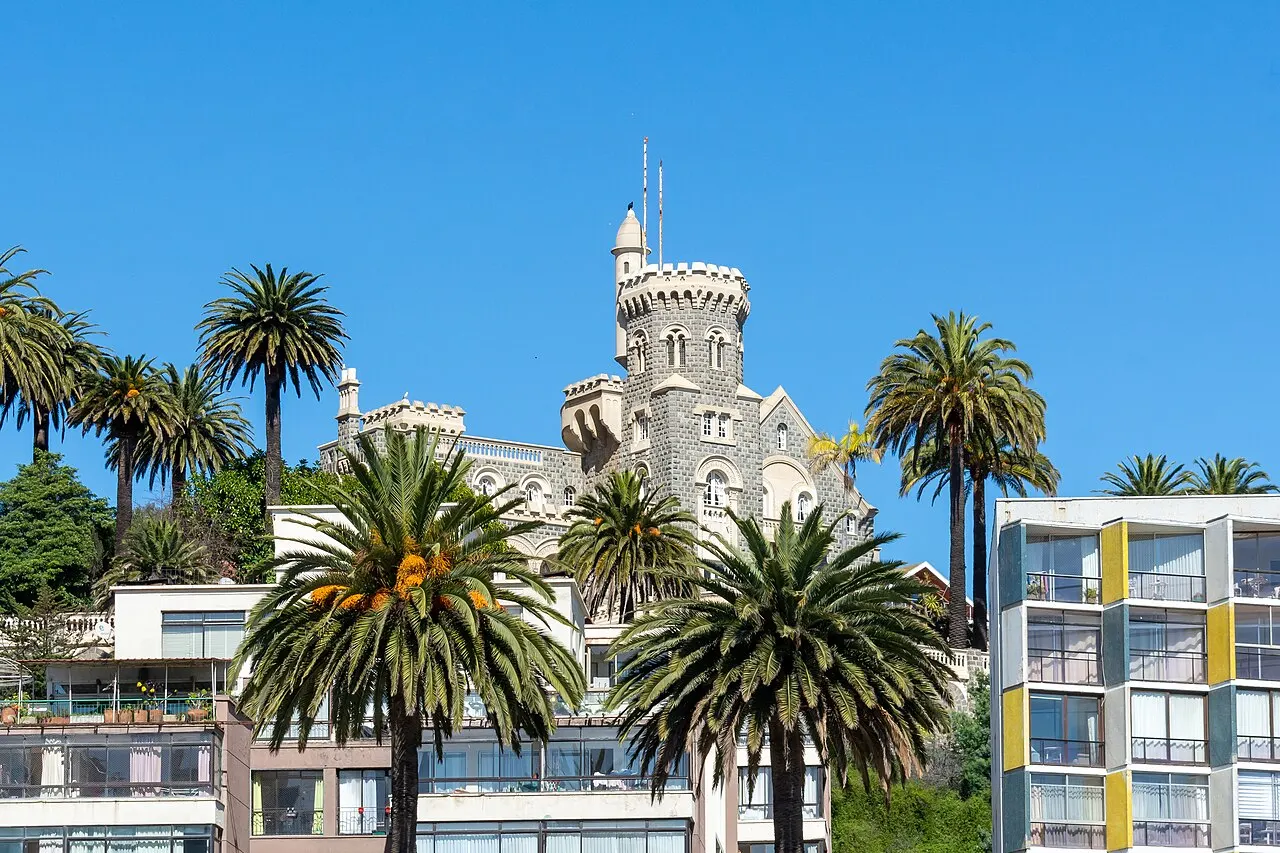 Castillo Brunet, Viña del Mar, Valparaiso, Chile