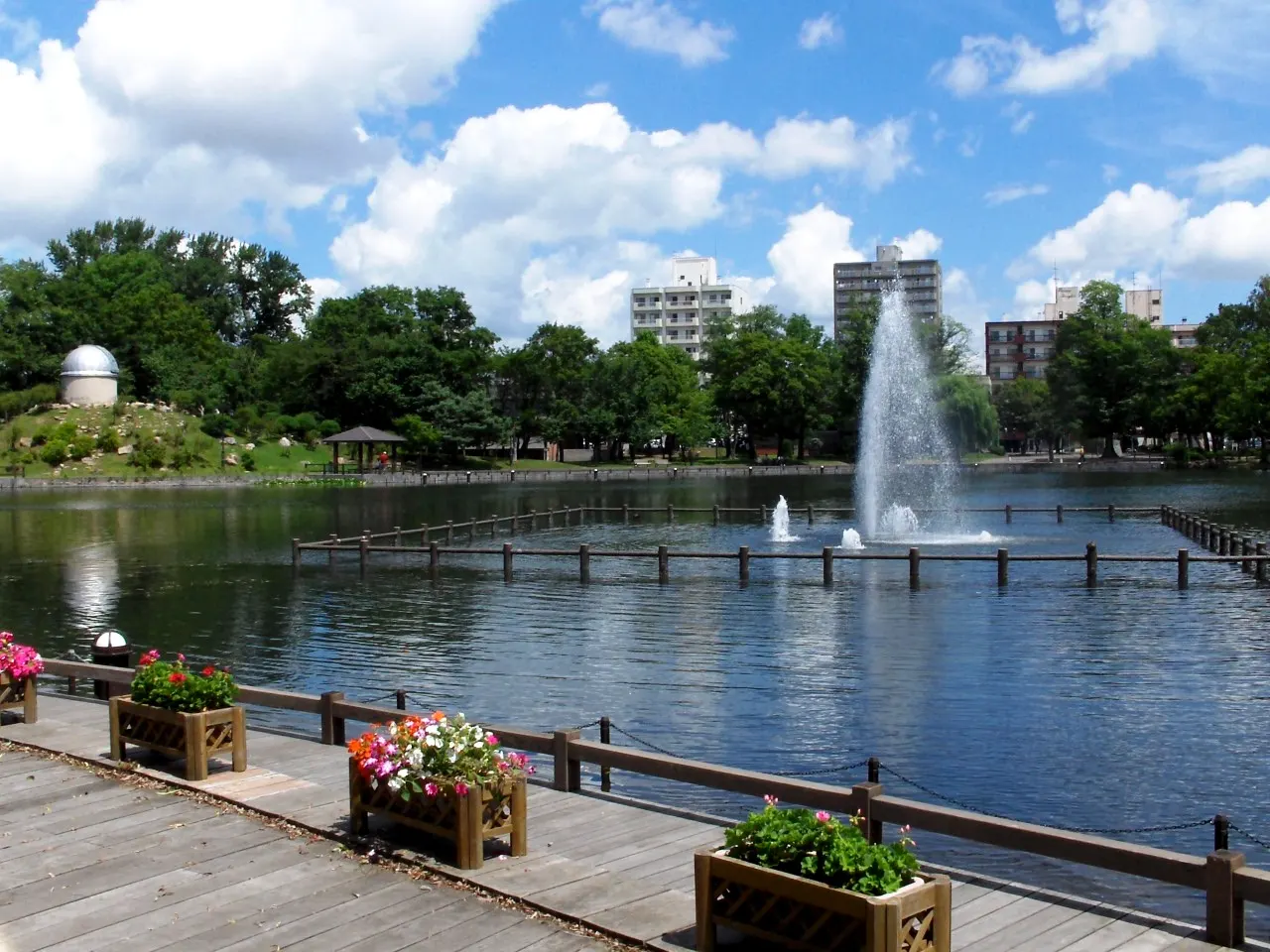 Tokiwa Park, Asahikawa, Hokkaido, Japan