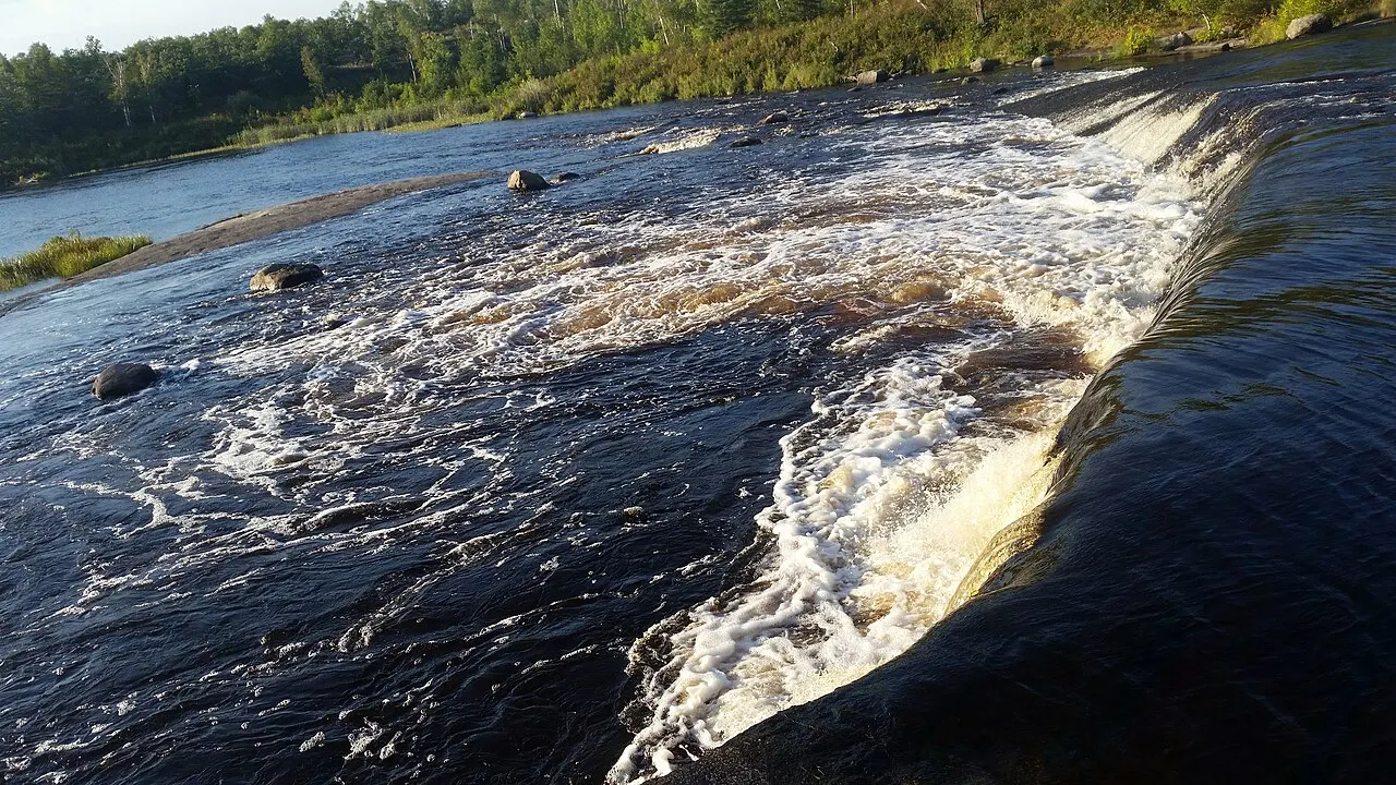 Rainbow Falls, Whiteshell Provincial Park, Manitoba, Canada