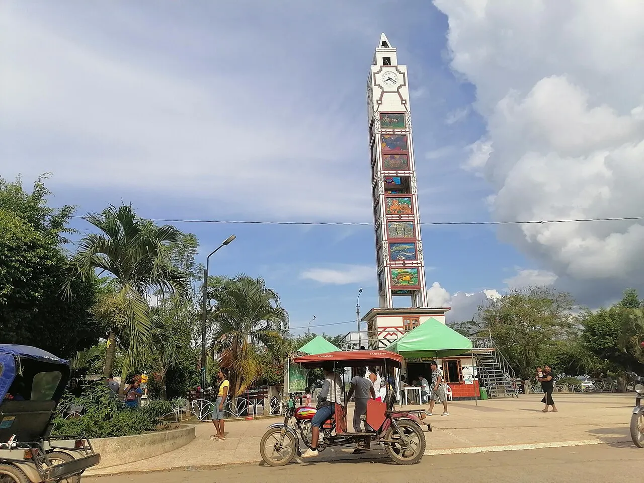 Plaza del Reloj, Pucallpa, Ucayali, Peru
