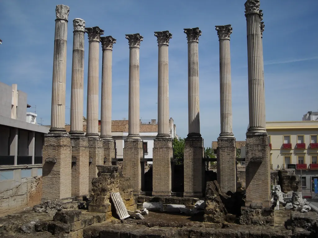 Roman Temple, Córdoba, Andalusia, Spain