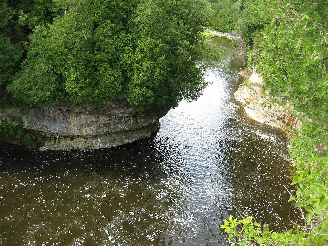Elora Gorge Conservation Area, Elora, Ontario, Canada
