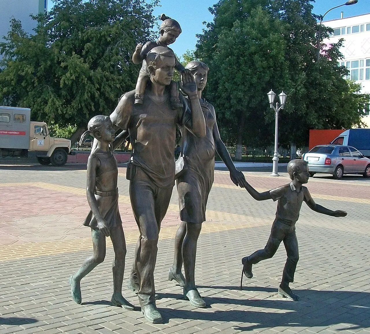 Saransk Family Monument, Saransk, Mordoviya Republic, Russia