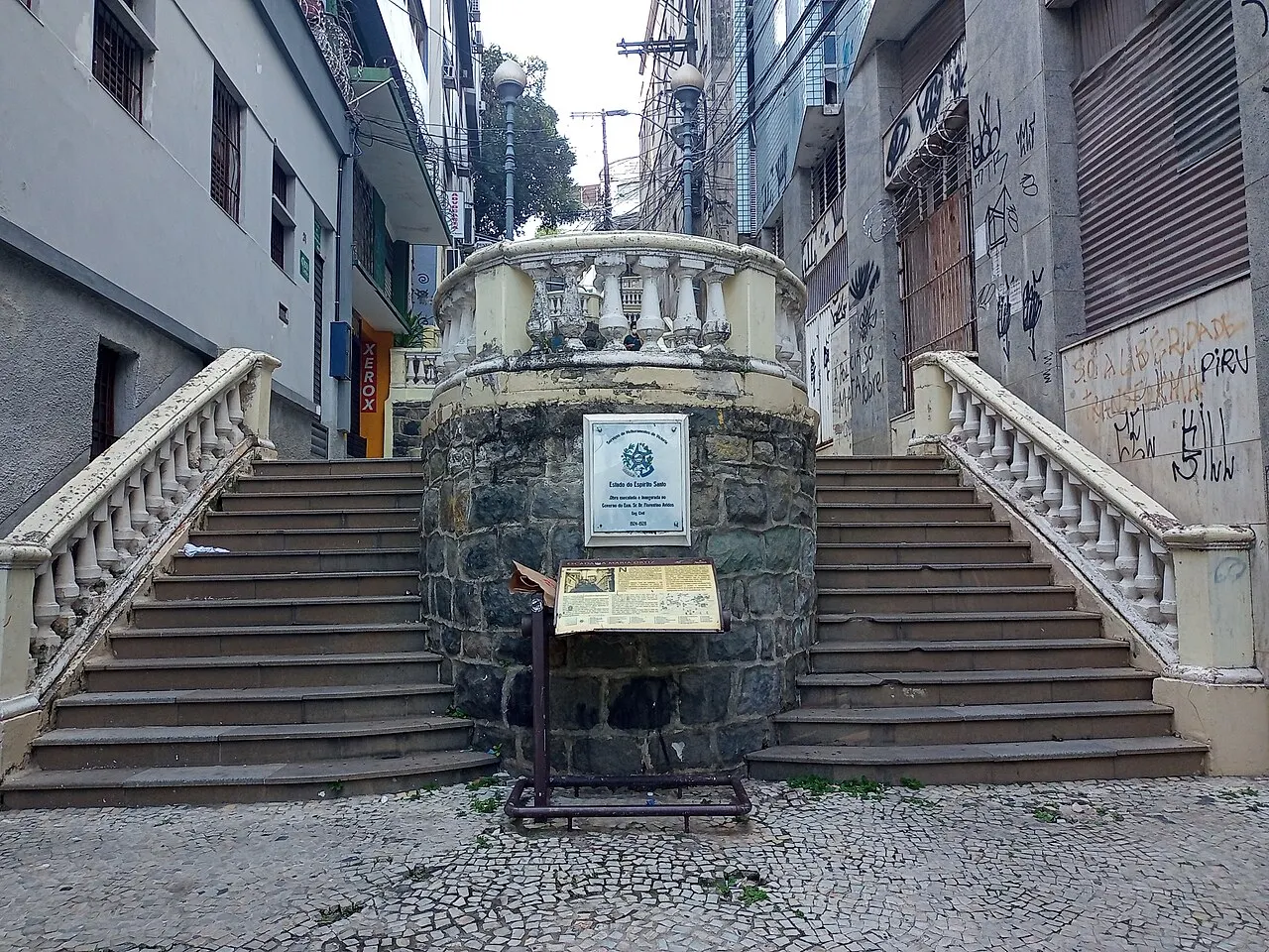 Escadaria Maria Ortiz, Vitória, Espírito Santo, Brazil