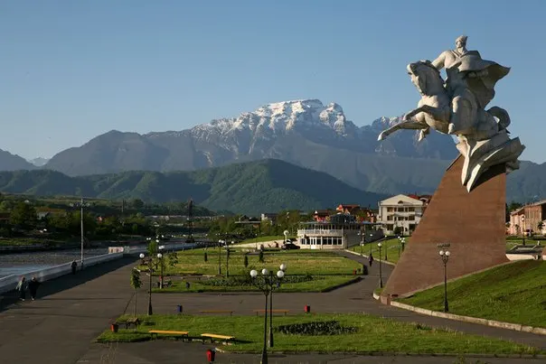 Stolovaya Mountain, Vladikavkaz, North Ossetia–Alania, Russia