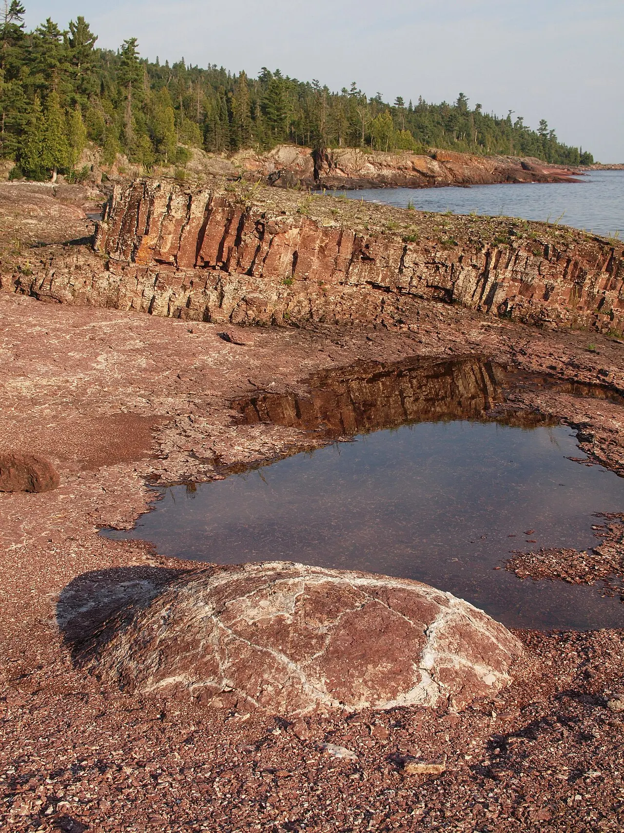 Lake Superior Coastal Trail, Lake Superior Provincial Park, Ontario, Canada