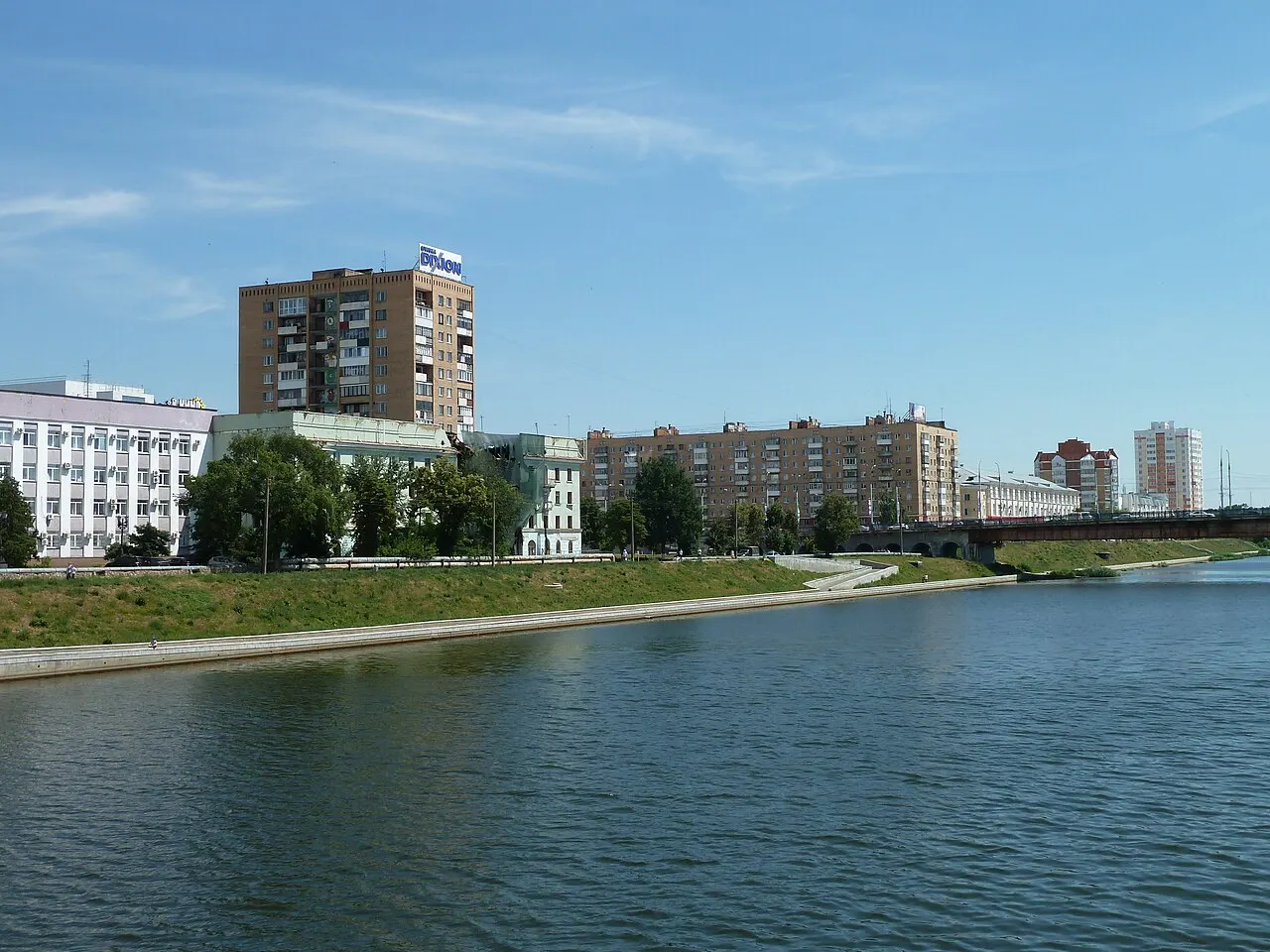 Dubrovinsky Embankment, Oryol, Oryol Oblast, Russia