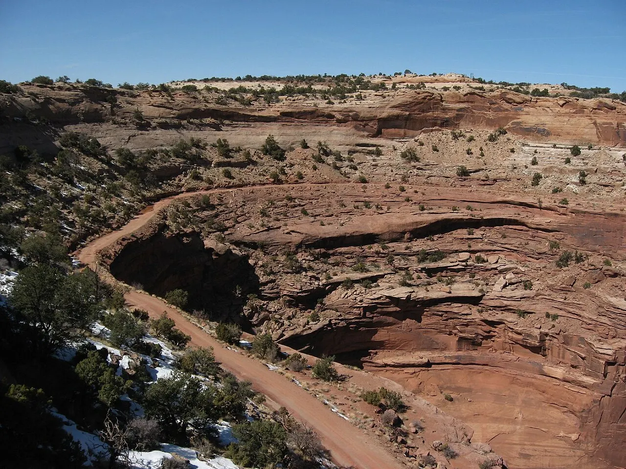 Shafer Trail, Moab, Utah, United States