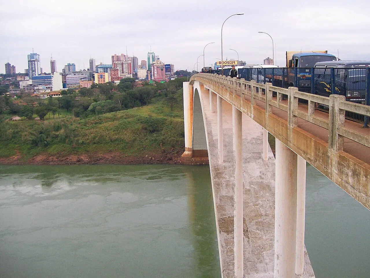 Friendship Bridge, Foz do Iguaçu, Paraná, Brazil