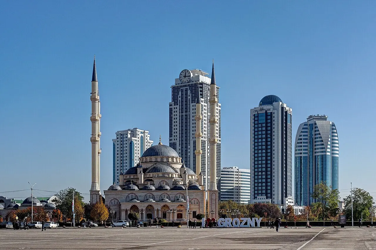 Heart of Chechnya Mosque, Grozny, Chechnya, Russia